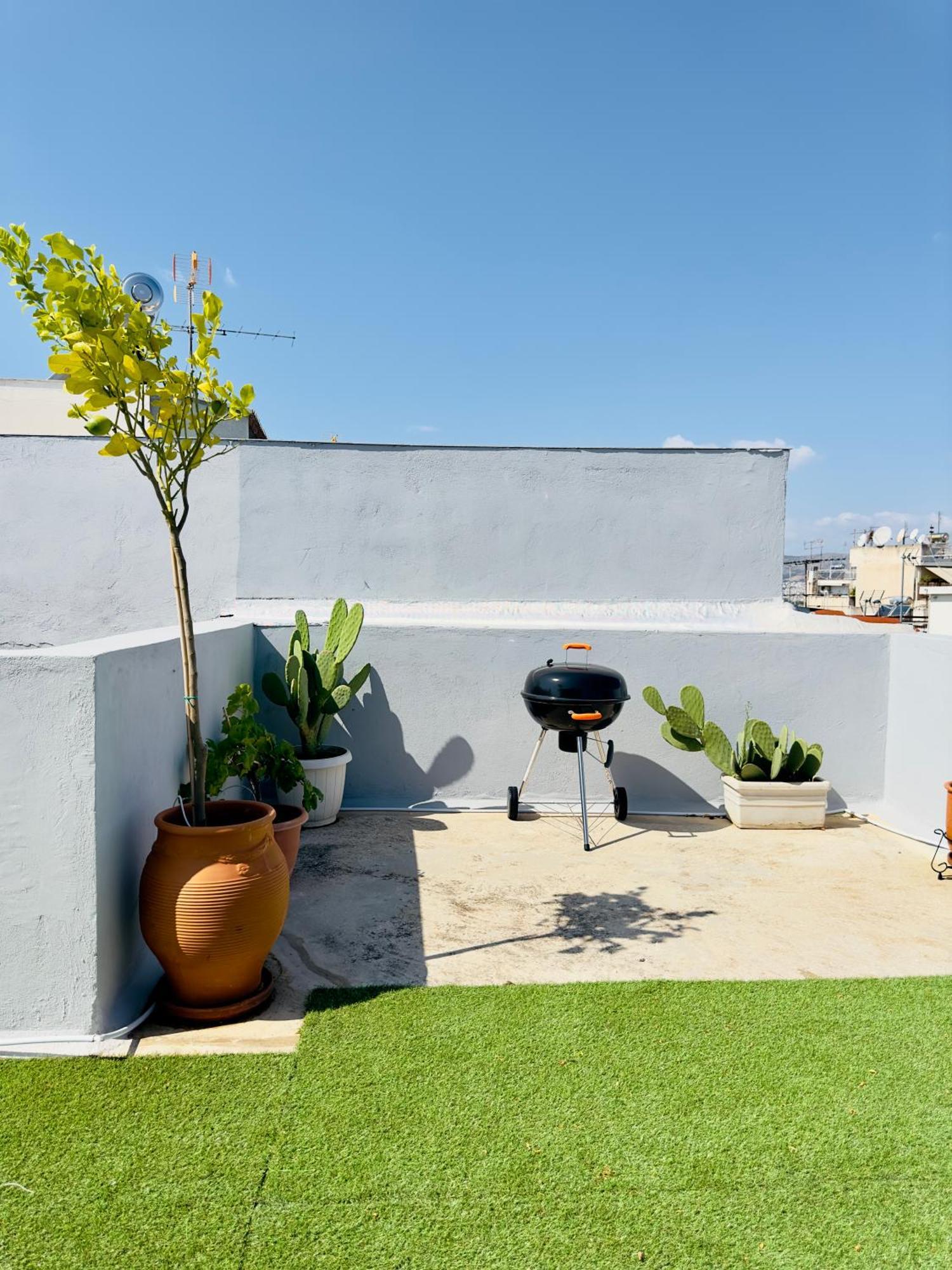 Yuna Penthouse, 100Sqm Private Rooftop Terrasse, Acropolis By Foot Афіни Екстер'єр фото