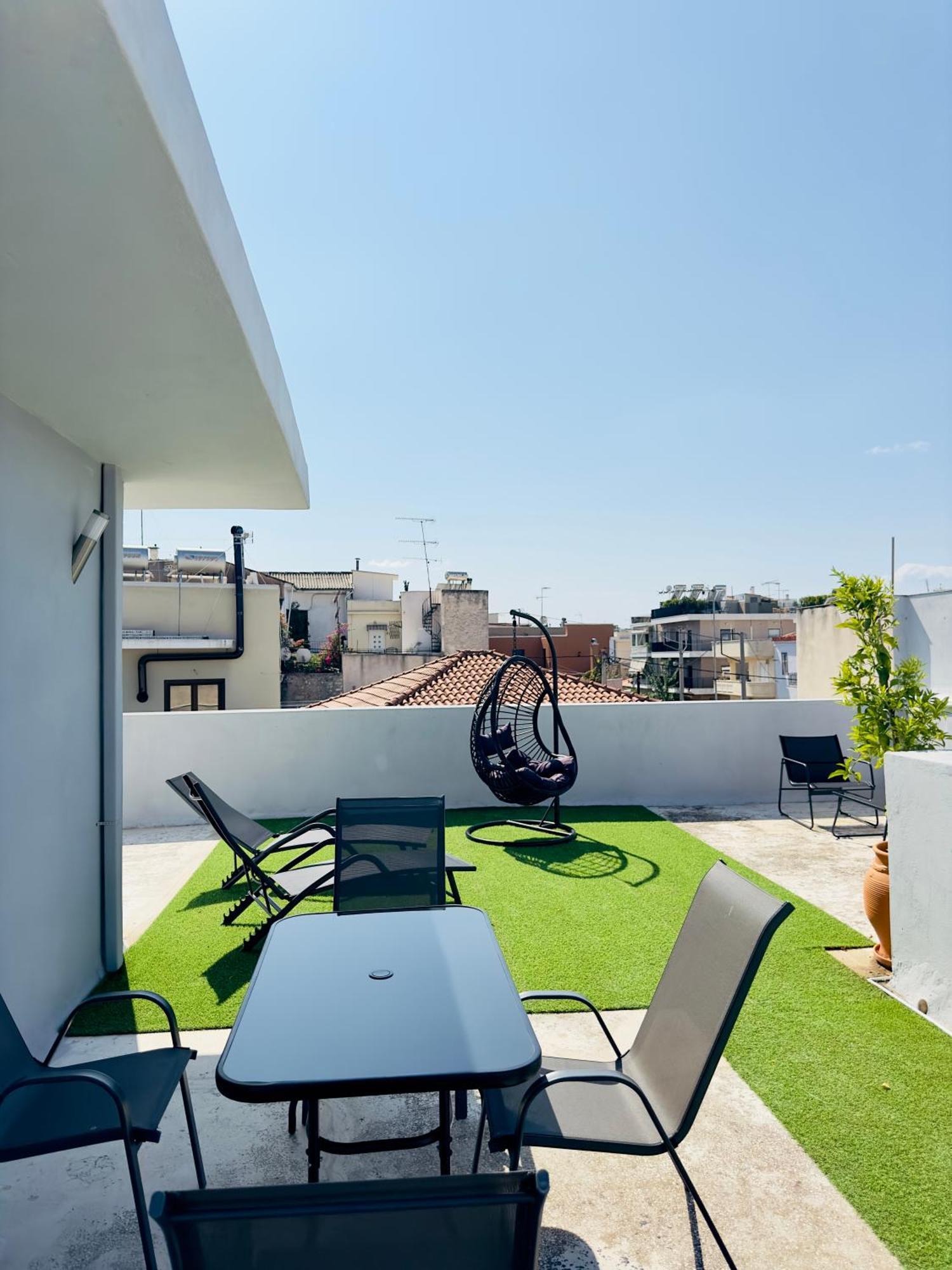 Yuna Penthouse, 100Sqm Private Rooftop Terrasse, Acropolis By Foot Афіни Екстер'єр фото